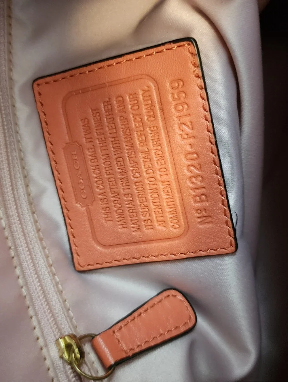 Coach Straw Tote with Pink Leather Trim and Flower Charm